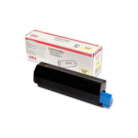 TONER OKI ORIG. C3200 AMARILLO 