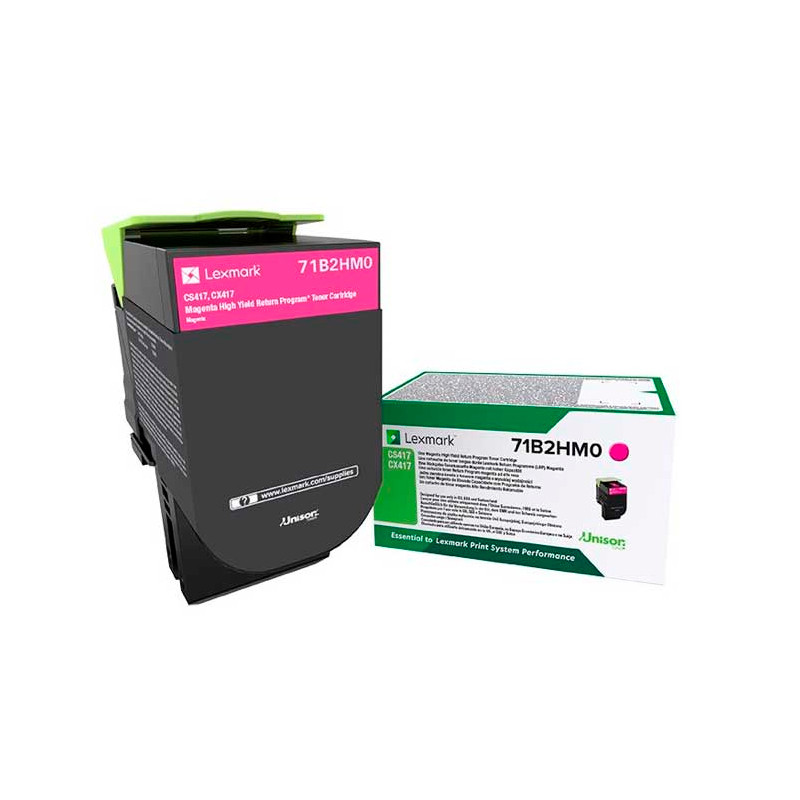 TONER LEXMARK ORIG. 71B2HM0  MAGENTA