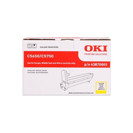 DRUM OKI ORIG. C5650/5750 AMARILLO 