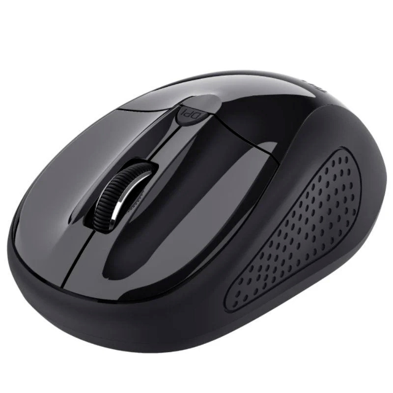 RATON TRUST INALÁMBRICO PRIMO HASTA 1600 DPI NEGRO