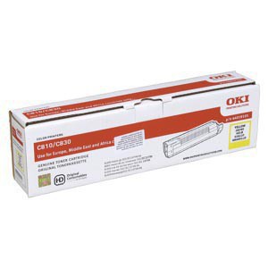 TONER OKI ORIG. C810/830 AMARILLO