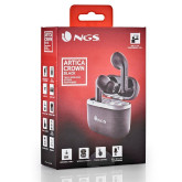 AURICULARES BLUETOOTH NGS ARTICA CROWN ESTUCHE CARGA 8H NEGR