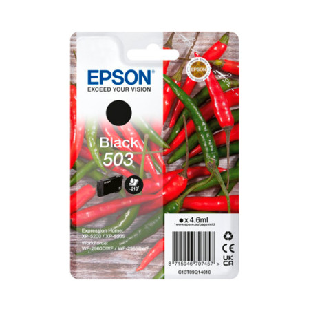 INK JET EPSON ORIG.C13T09Q140  Nº503 NEGRO