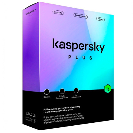 SOFT.KASPERSKY ELEC.ANTIV.PLUS.10 US.5 CUENTA KPM 2 AÑO 2023