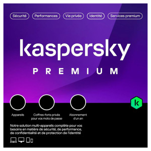 SOFTWARE KASPERSKY PREMIUM 5 US 1 AÑO 2023