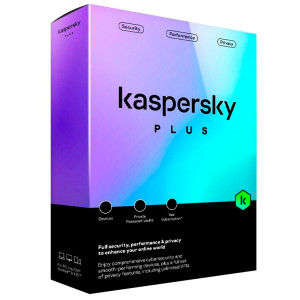 SOFTWARE KASPERSKY PLUS 3 US 1 AÑO 2023