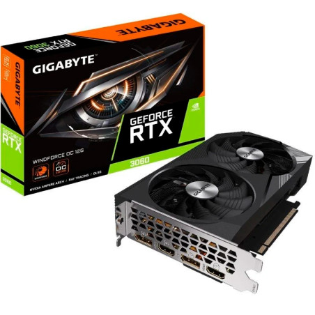 VGA GIGABYTE RTX 3060 WINDFORCE OC LHR 12GB GDDR6