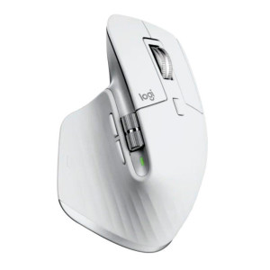 RATON LOGITECH MX MASTER 3S BATERÍA PARA MAC  GRIS PALIDO