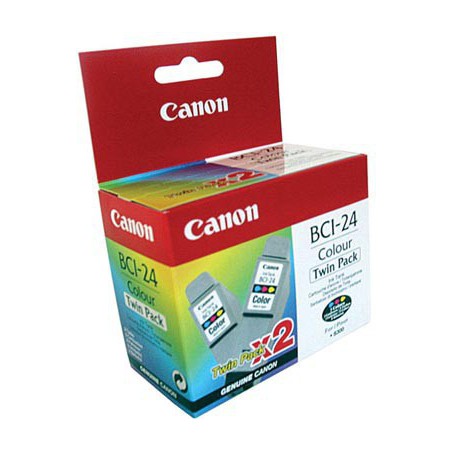 INK JET CANON ORIG. S300 COLOR 2 CARG. BCI-24