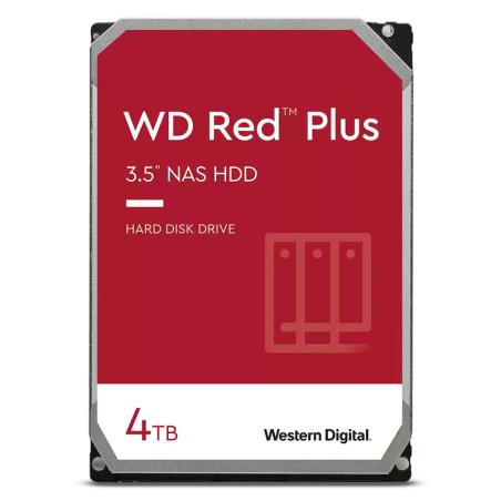 DISCO DURO WESTERN DIG.INTERNO 4 TB  RED PLUS WD40EFPX
