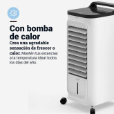 CLIMATIZADOR EVAPORATIVO FUNCIÓN CALOR.5 LITROS. 300M3/H.