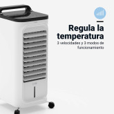 CLIMATIZADOR EVAPORATIVO FUNCIÓN CALOR.5 LITROS. 300M3/H.