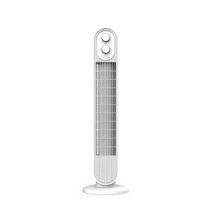 VENTILADOR DE TORRE MECÁNICO BLANCO CON UNA POTENCIA DE 45W
