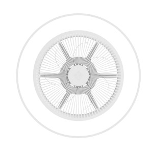 VENTILADOR DE TECHO TIPO BOX COLOR BLANCO 50CM WIFI