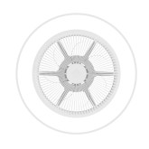 VENTILADOR DE TECHO TIPO BOX COLOR BLANCO 50CM WIFI