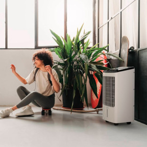 CLIMATIZADOR EVAPORATIVO. 4 LITROS. 270M3/H.MECÁNICO.