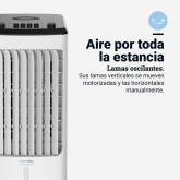CLIMATIZADOR EVAPORATIVO. 4 LITROS. 270M3/H.MECÁNICO.