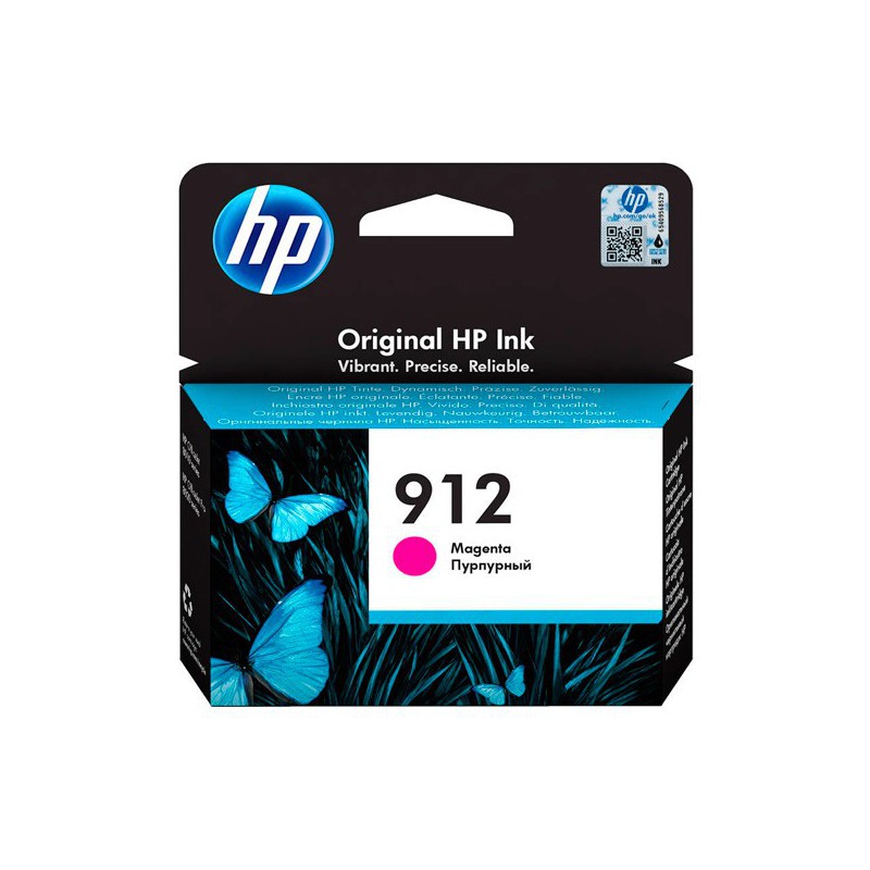 INK JET HP ORIG. 3YL78AE  Nº912  MAGENTA 