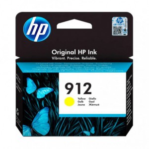 INK JET HP ORIG. 3YL79AE  Nº912  AMARILLO