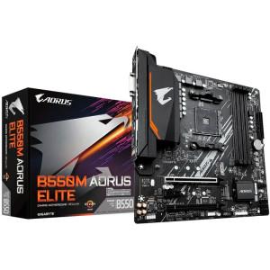 PLACA BASE GIGABYTE AMD B550M AORUS ELITE AM4