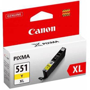 INK JET CANON ORI. CLI-551Y XL