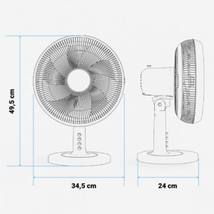 VENTILADOR DE MESA ESPOT 5035B 