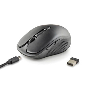 RATON NGS INALAMBRICO EVO RUST NEGRO