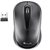 RATON NGS INALAMBRICO MINI EASY GAMMA RF2.4 GH1200 DPI NEGRO