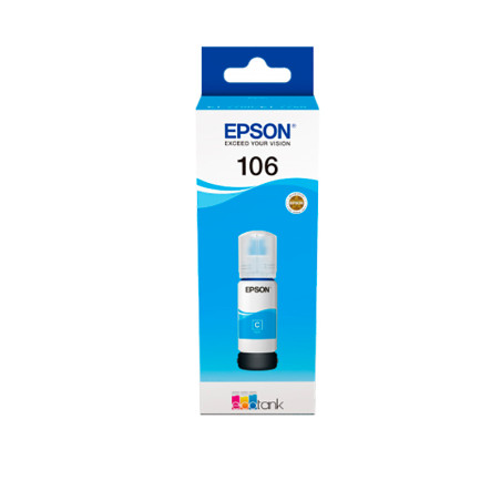 INK JET EPSON C13T00R240 ECOTANK Nº 106 CYAN