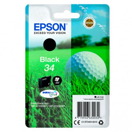 INK JET EPSON ORIG. C13T3461 NEGRO 350 PAG.