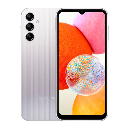 SMARTPHONE  SAMSUNG GALAXY A14 LTE 4GB 128GB 6.6" PLATA