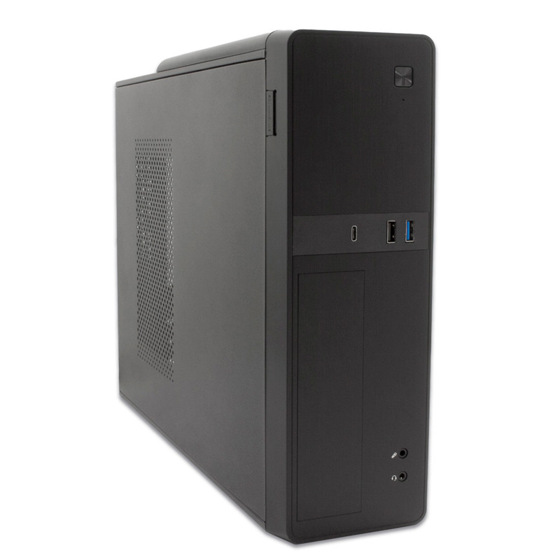 CAJA PC SOBREMESA COOLBOX MATX SLIM T310 USB-C