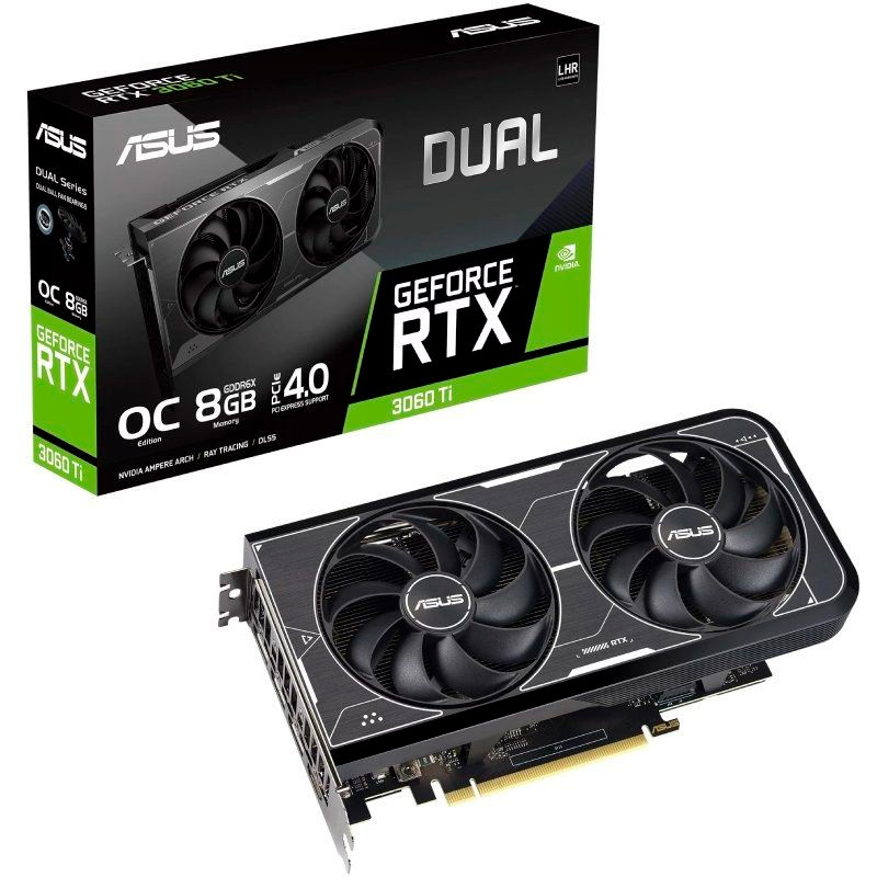 VGA ASUS DUAL RTX 3060TI OC 8GB GDDR6X 