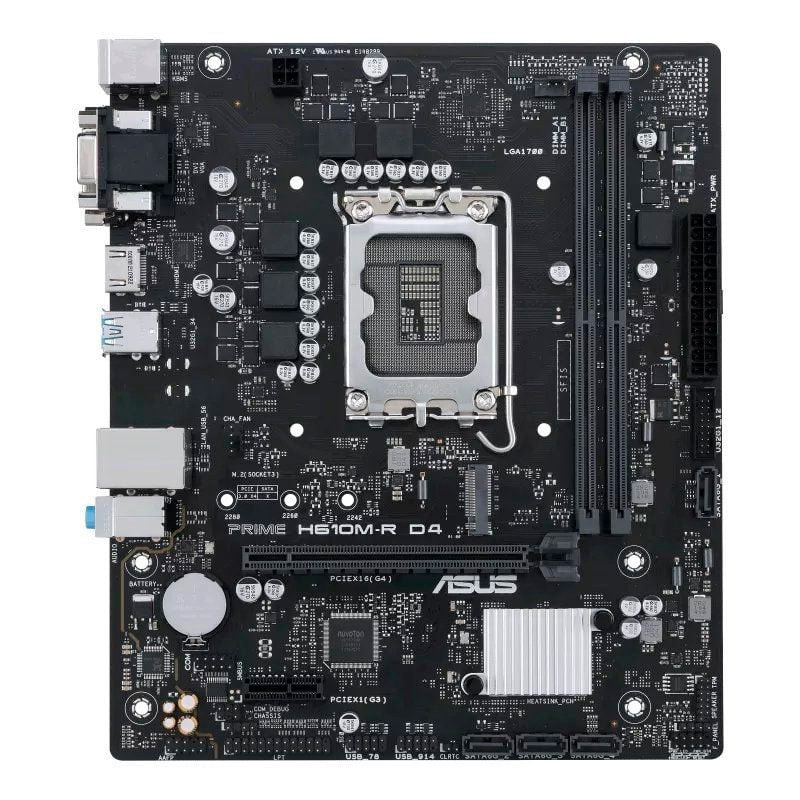 PLACA BASE ASUS PRIME H610M-R D4 SOCKET 1700 MICRO ATX