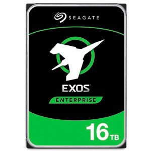 DISCO DURO SEAGATE INTERNO EXOS X16 16TB 3.5" SATA III 256MB