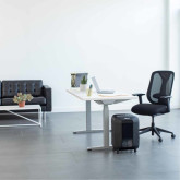 DESTRUCTORA FELLOWES LX85 CORTE PARTÍCULAS 4 X 40MM NEGRA