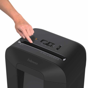 DESTRUCTORA FELLOWES LX85 CORTE PARTÍCULAS 4 X 40MM NEGRA