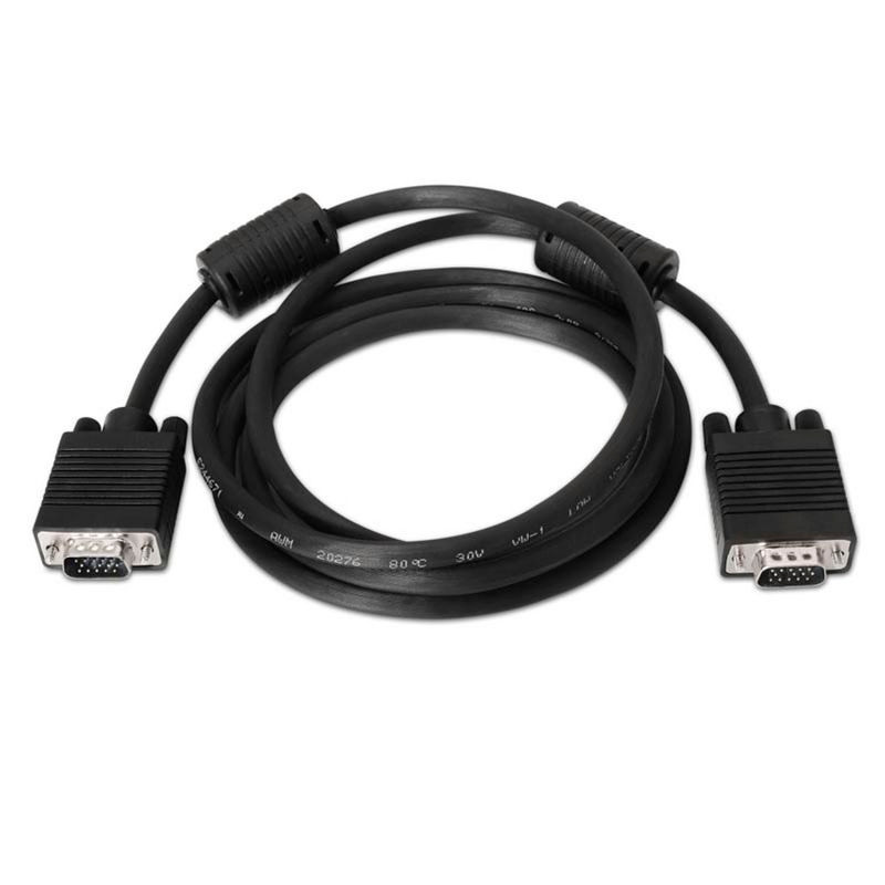 CABLE SVGA NANOCABLE VGA MACHO VGA MACHO 1M NEGRO