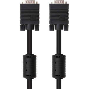 CABLE SVGA NANOCABLE VGA MACHO VGA MACHO 1M NEGRO