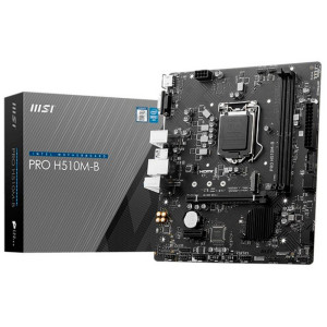 PLACA BASE MSI H510M-B 1200 2DDR4 64GB VGA+HDMI GBLAN