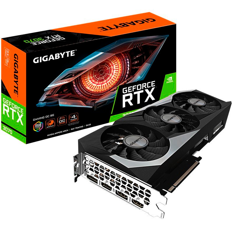 VGA GIGABYTE GEFORCE RTX 3070TI  OC 8GB GDDR6 LHR