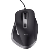 RATON TRUST ERGONOMICO FYDA ECO 5000 DPI NEGRO/PLA