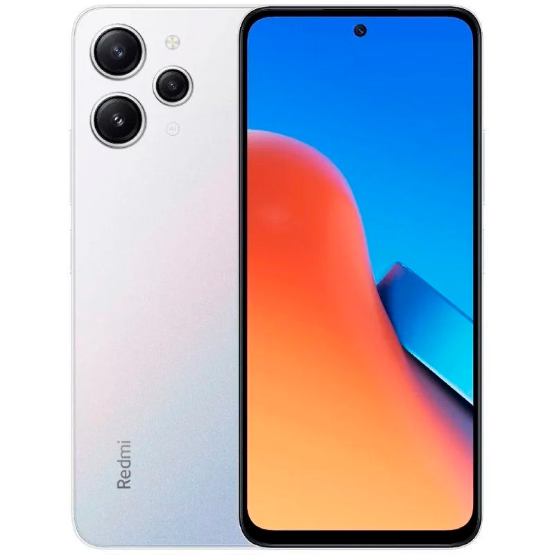 SMARTPHONE XIAOMI REDMI 12 4GB 128GB 6.79" PLATA POLAR*