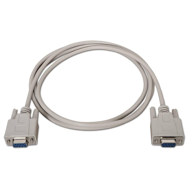 CABLE AISENS SERIE RS232 DB9 HEMBRA - DB9 HEMBRA 1.8M BEIG