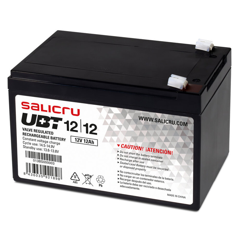 BATERIA SAI SALICRU 12AH/12V  UBT 12/12 