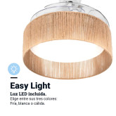 VENTILADOR TECHO CON ASPAS RETRACTILES JALOQUE 5042WFC 104CM