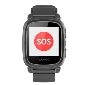 RELOJ INTELIGENTE LOCALIZADOR NIÑOS NEGRO ELARI KIDPHONE