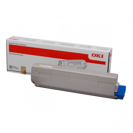 TONER OKI ORIG.C822 AMARILLO 7.300 PAG.
