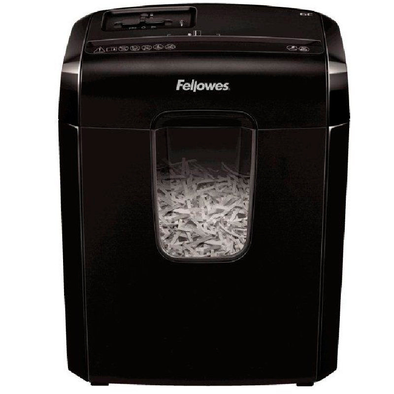 DESTRUCTORA FELLOWES 6C CORTE PARTICULAS 4X35MM NEGRA