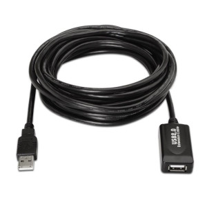 CABLE ALARG.USB CON AMPLIF.TIPO-A M/H 15M.AISENS